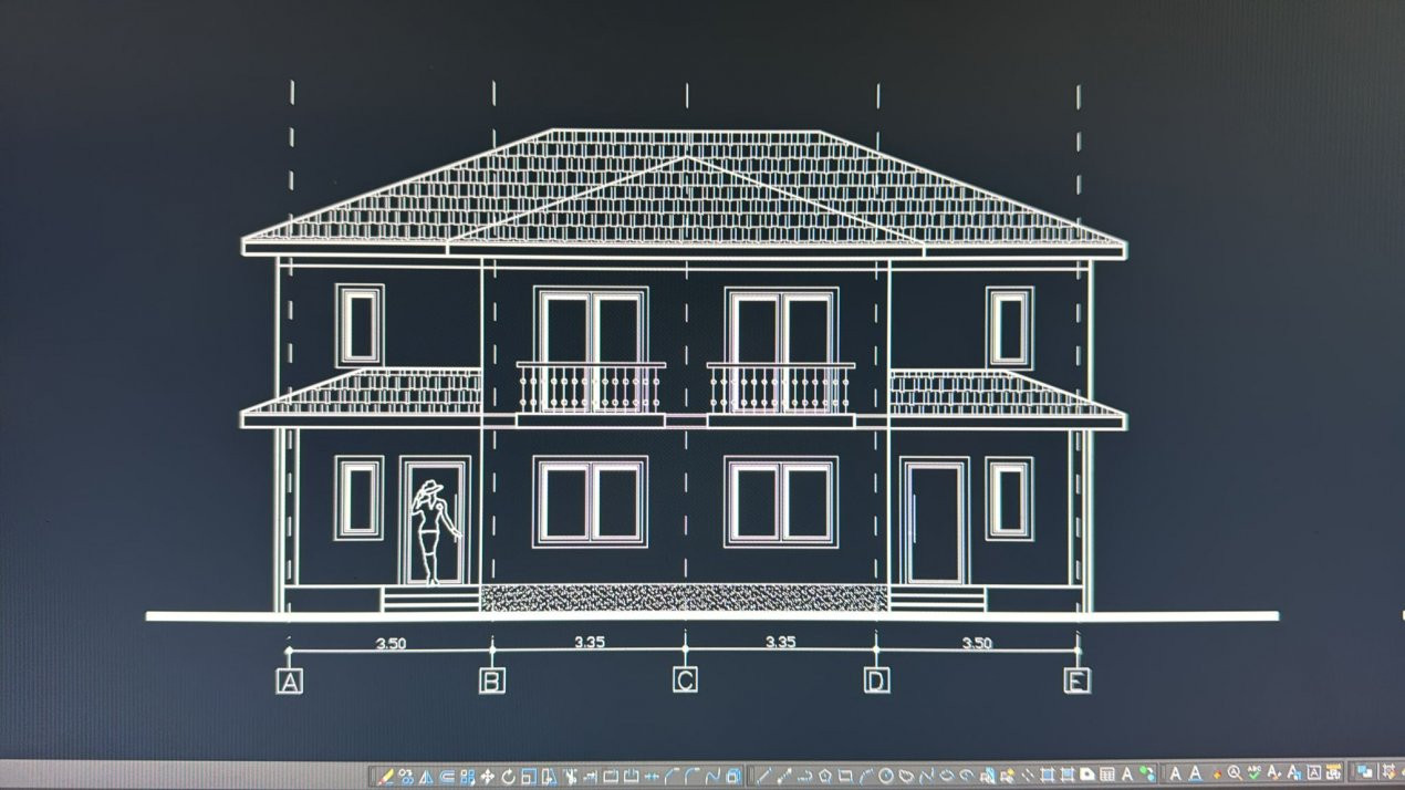 Duplex cu 5 camere de vanzare in localitatea Mosnita Veche 1, foxfort.ro