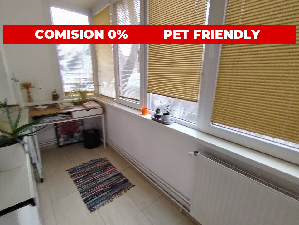 COMISION 0% Apartament cu 2 camere + balcon de inchiriat, zona Girocului 7, foxfort.ro