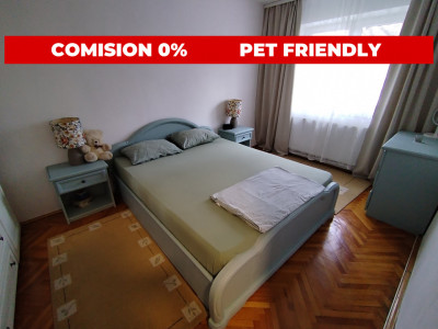 COMISION 0% Apartament cu 2 camere + balcon de inchiriat, zona Girocului