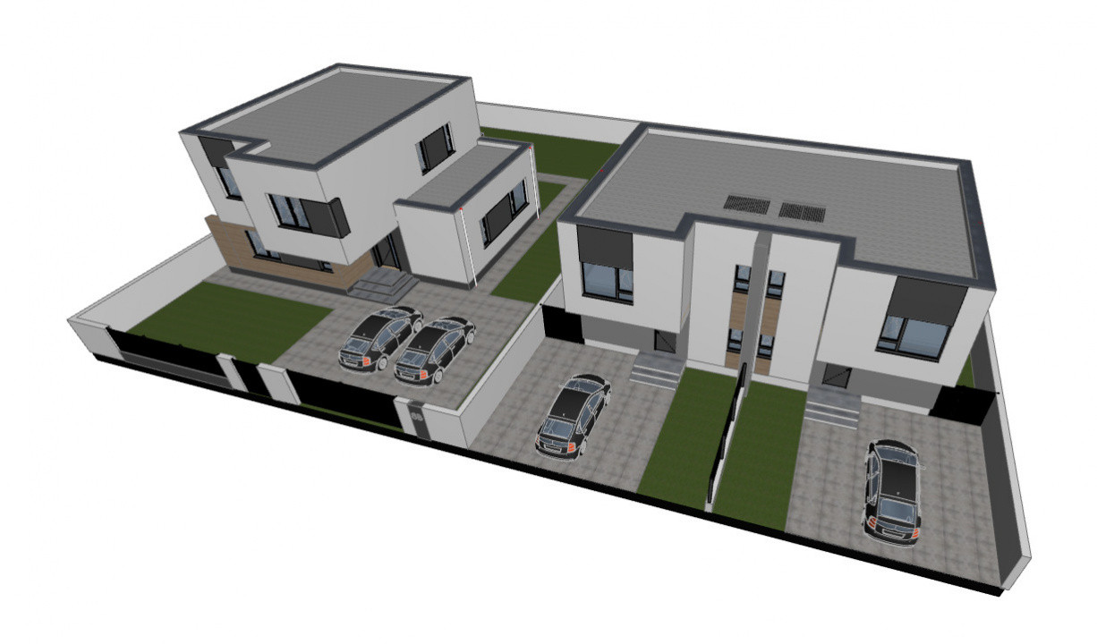 Duplex cu 4 camere si 3 bai, zona Giarmata Vii 3, foxfort.ro