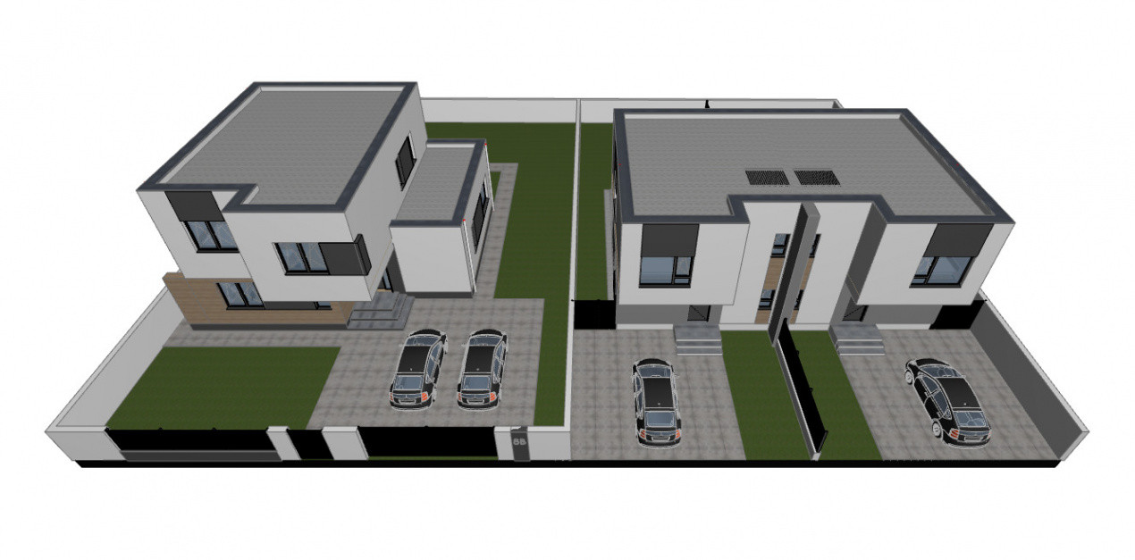 Duplex cu 4 camere si 3 bai, zona Giarmata Vii 4, foxfort.ro