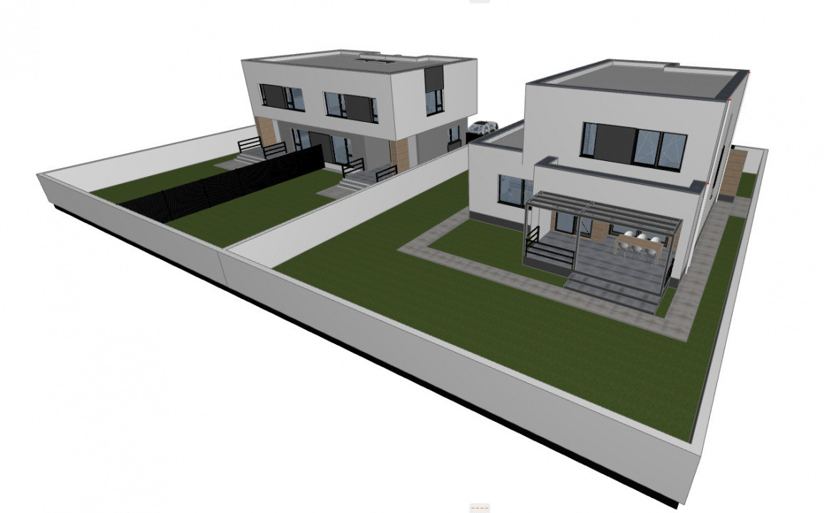 Duplex cu 4 camere si 3 bai, zona Giarmata Vii 7, foxfort.ro