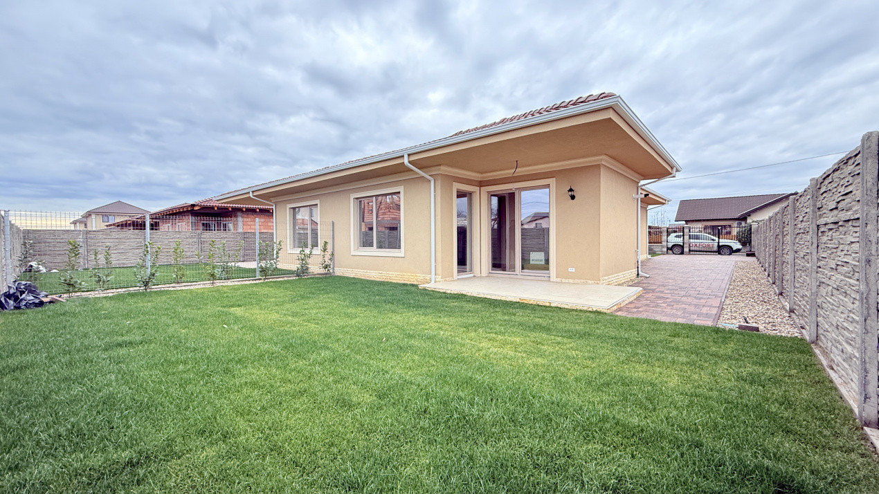 Duplex cu 3 camere si teren de 322 mp, toate utilitatile zona Mosnita Noua 1, foxfort.ro