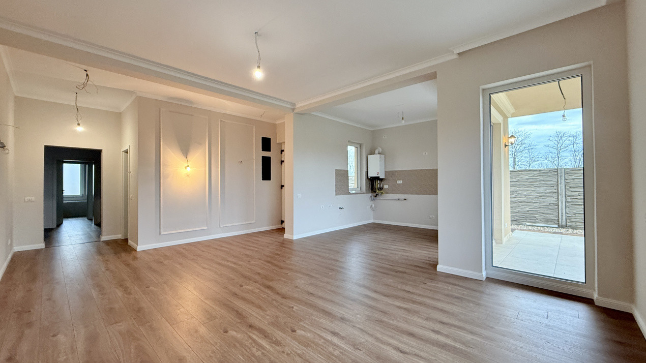 Duplex cu 3 camere si teren de 322 mp, toate utilitatile zona Mosnita Noua 3, foxfort.ro