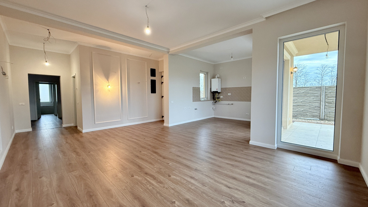 Duplex cu 3 camere si teren de 322 mp, toate utilitatile zona Mosnita Noua 5, foxfort.ro