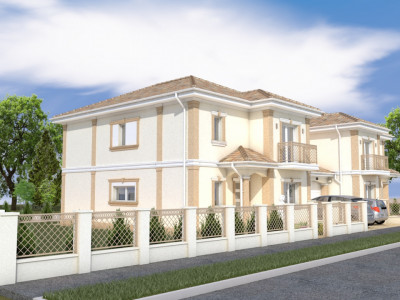 Duplex 5 camere 132 mp utili, despartit prin garaj Mosnita Noua imagine mica 2, foxfort.ro