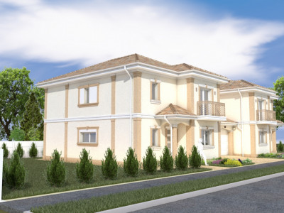 Duplex 5 camere 132 mp utili, despartit prin garaj Mosnita Noua imagine mica 5, foxfort.ro