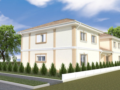 Duplex 5 camere 132 mp utili, despartit prin garaj Mosnita Noua imagine mica 8, foxfort.ro