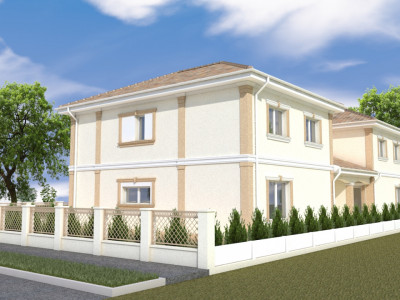 Duplex 5 camere 132 mp utili, despartit prin garaj Mosnita Noua imagine mica 10, foxfort.ro