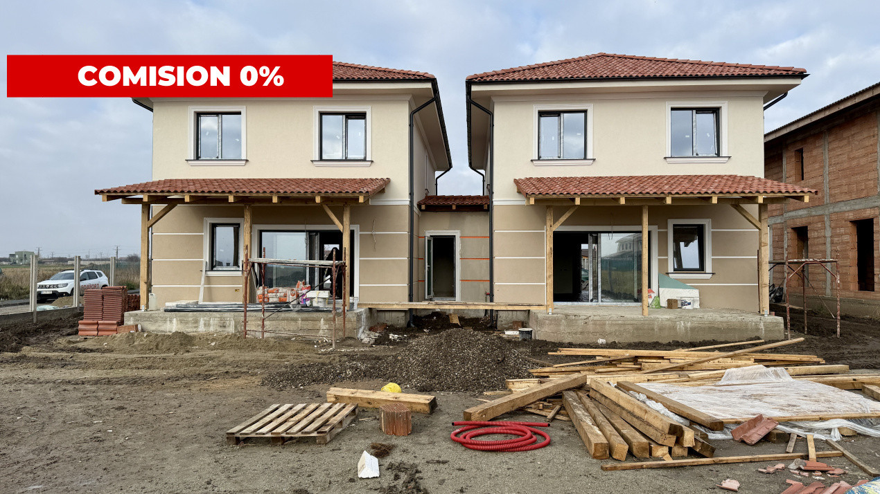 Duplex cu 5 camere de 128 mp utili si teren de 370 mp, zona Giarmata Vii 1, foxfort.ro