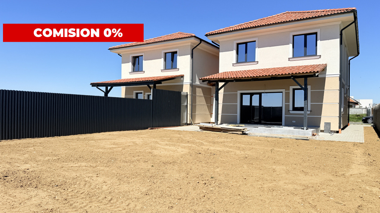 Duplex cu 5 camere de 128 mp utili si teren de 370 mp, zona Giarmata Vii 1, foxfort.ro