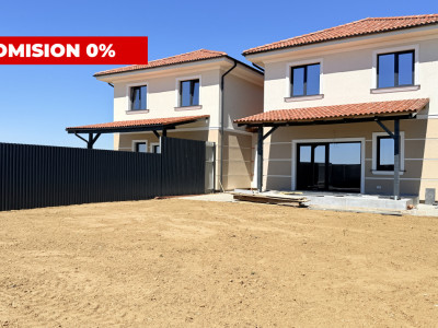 Duplex cu 5 camere de 128 mp utili si teren de 370 mp, zona Giarmata Vii