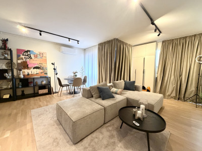 Apartament mobilat premium cu 2 camere - Pozitie excelenta