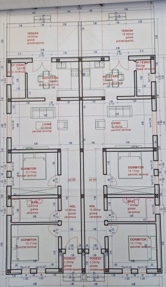 Duplex cu 3 camere si teren de 325 mp in Sanmihaiul Roman  11, foxfort.ro