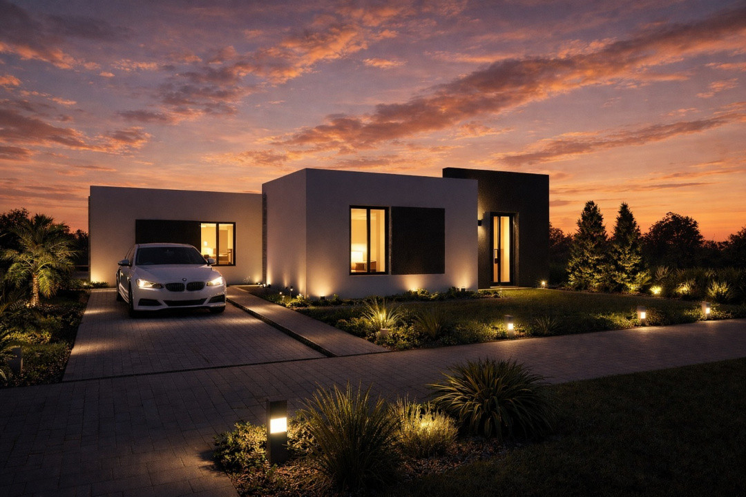 Casa individuala cu 4 camere si teren de 675 mp, zona Dumbravita 3, foxfort.ro