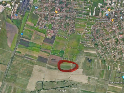 Teren extravilan 18.400 mp, 2 fronturi stradale, zona Chisoda imagine mica 2, foxfort.ro