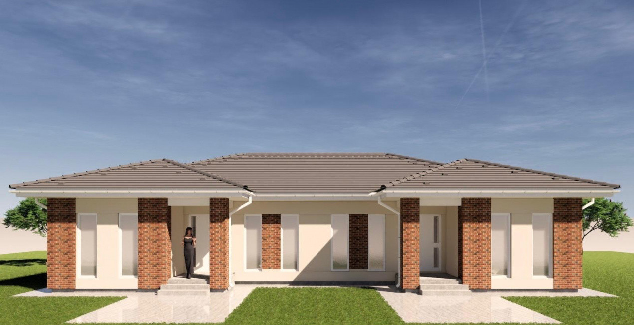 Duplex cu 3 camere si teren de 365 mp, zona Sag 3, foxfort.ro