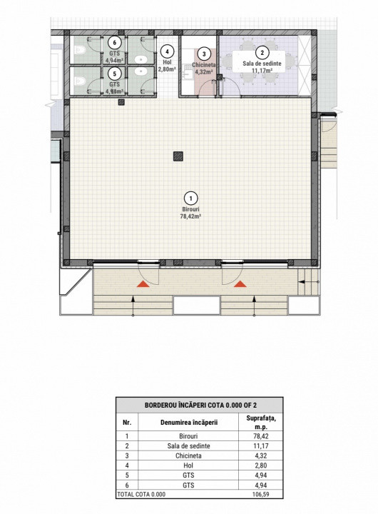 Spatiu comercial de 106,59 mp utili - Mosnita Noua - Oportunitate investitie 1, foxfort.ro
