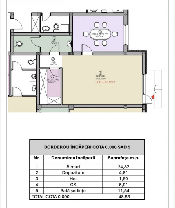 Spatiu comercial de 48,93 mp utili - Mosnita Noua - Oportunitate investitie 1, foxfort.ro