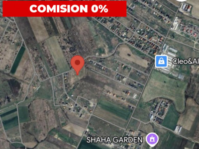 Comision 0% Teren de bloc, 670 mp cu toate utilitatile + A. C. - Mosnita