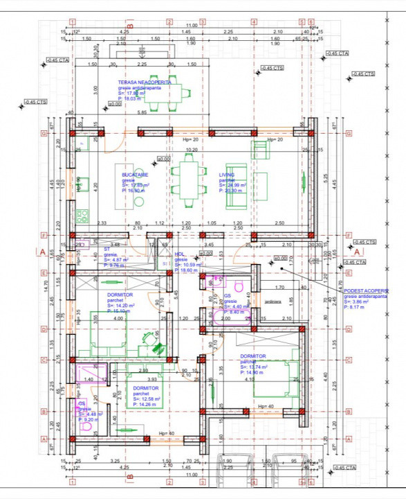 Casa individuala cu 4 camere de minim 107 mp, zona Giarmata 2, foxfort.ro