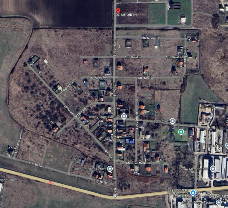 Teren de vanzare de 634 mp utili, zona Sacalaz 2, foxfort.ro