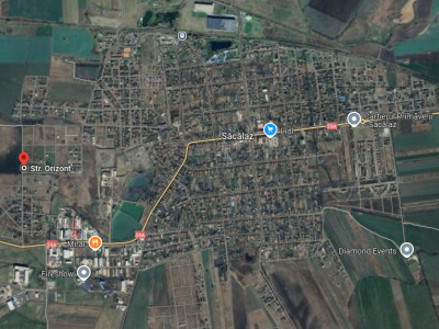 Teren de vanzare de 634 mp utili, zona Sacalaz