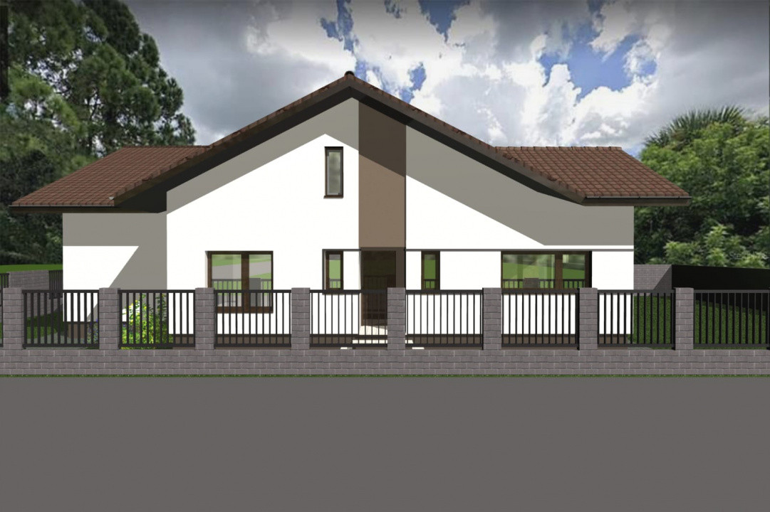 Teren intravilan pretabil constructii, autorizatie + fundatie, Giarmata-Vii 5, foxfort.ro