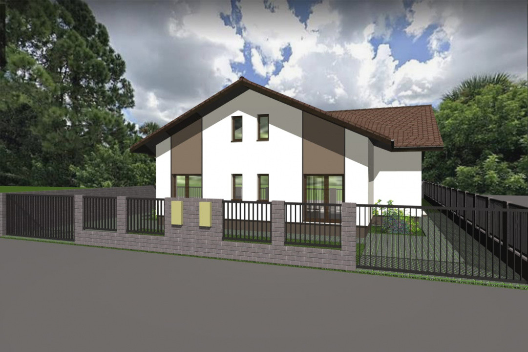 Teren intravilan pretabil constructii, autorizatie + fundatie, Giarmata-Vii 7, foxfort.ro