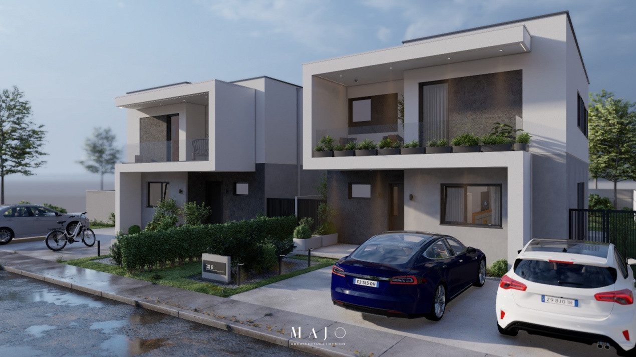 Casa individuala cu 4 camere de vanzare in Sacalaz, zona Exterior Est 20, foxfort.ro