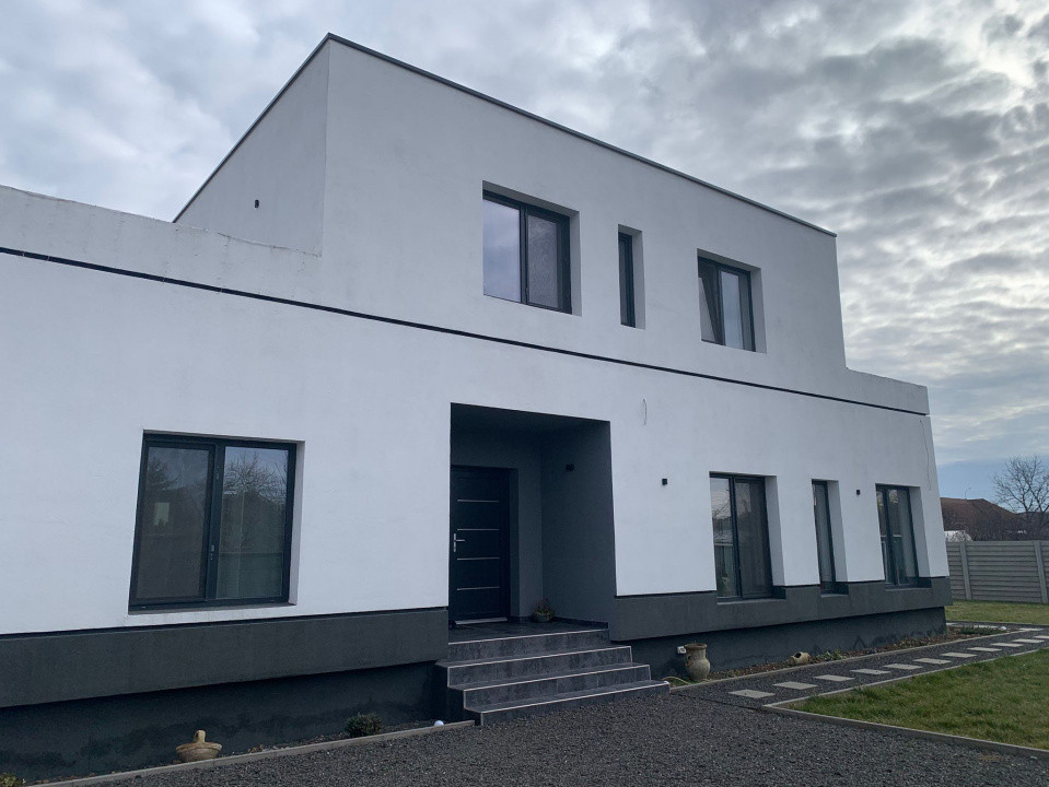 Casa individuala cu 4 camere si teren de 565 mp, zona Sacalaz 1, foxfort.ro