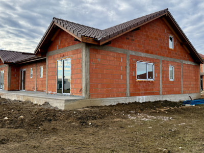 Duplex de vanzare, 4 camere in spate la Castel - Mosnita Noua