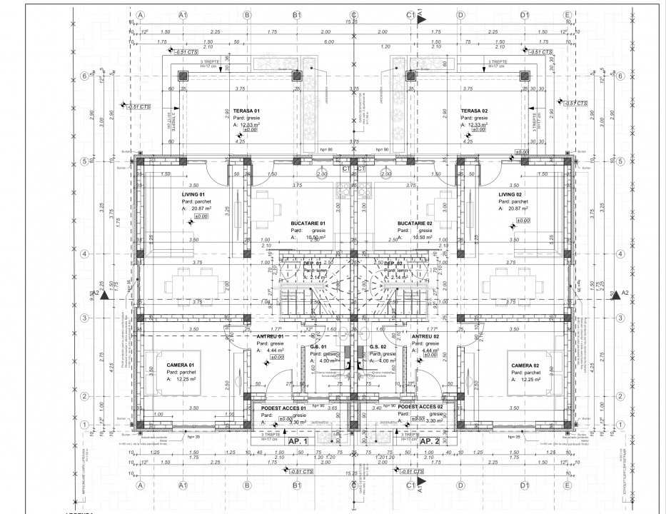 Duplex modern cu toate utilitatile - la intrare in Mosnita Noua 17, foxfort.ro