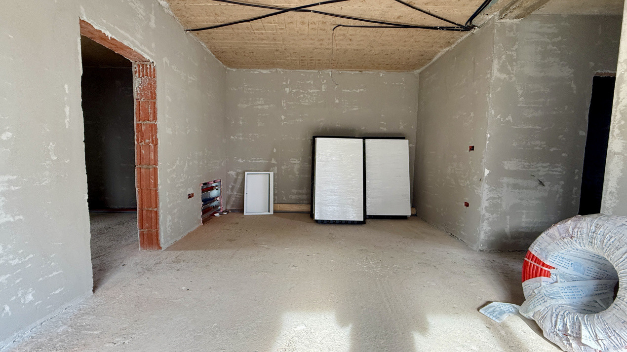 Duplex de vanzare, 3 camere pe parter + pod - Mosnita Veche 4, foxfort.ro