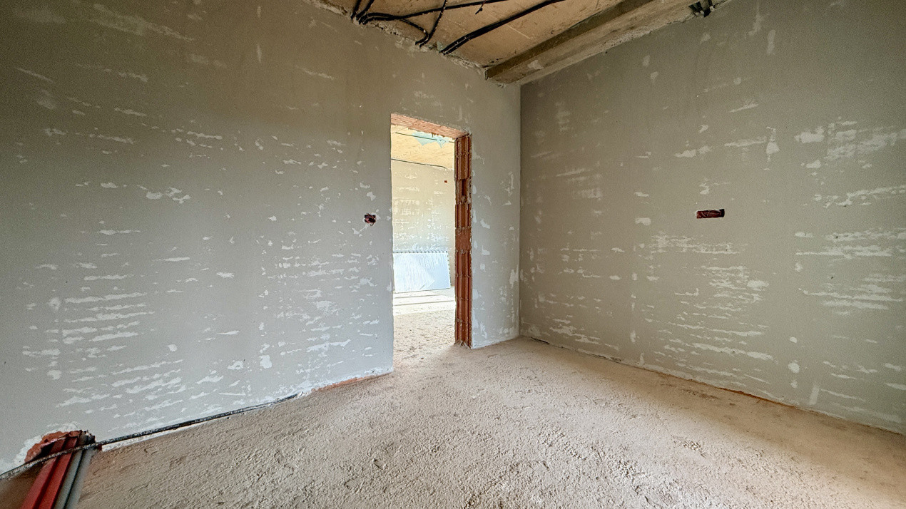 Duplex de vanzare, 3 camere pe parter + pod - Mosnita Veche 8, foxfort.ro