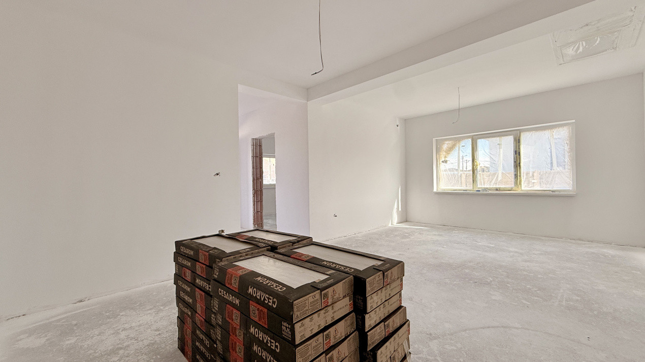 Duplex de vanzare, 3 camere pe parter + pod - Mosnita Veche 4, foxfort.ro