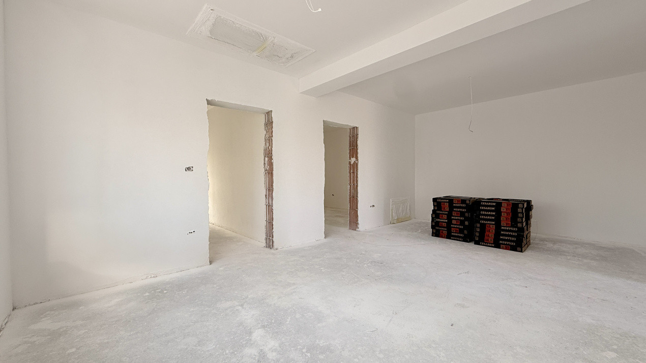 Duplex de vanzare, 3 camere pe parter + pod - Mosnita Veche 5, foxfort.ro