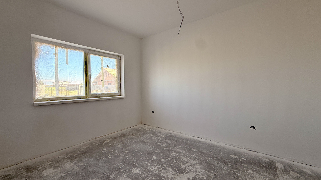 Duplex de vanzare, 3 camere pe parter + pod - Mosnita Veche 6, foxfort.ro