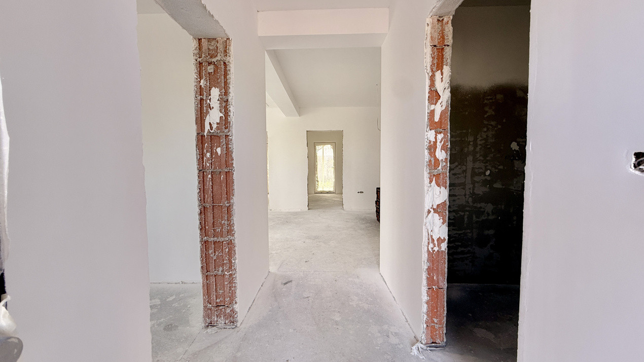 Duplex de vanzare, 3 camere pe parter + pod - Mosnita Veche 14, foxfort.ro