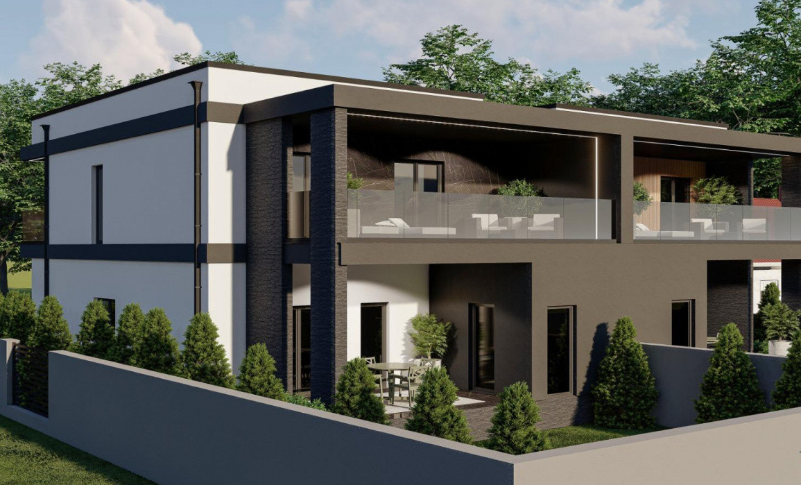 Duplex despartit prin garajul vecinului - 5 camere, finisaje premium 1, foxfort.ro