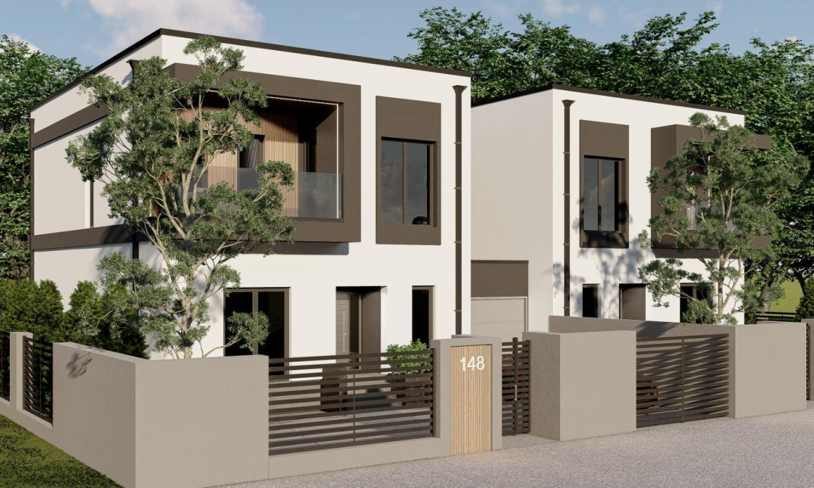 Duplex despartit prin garajul vecinului - 5 camere, finisaje premium 3, foxfort.ro