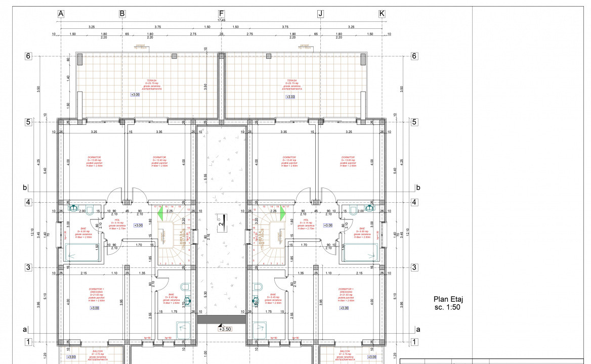 Duplex despartit prin garajul vecinului - 5 camere, finisaje premium 6, foxfort.ro