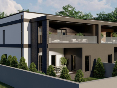 Duplex despartit prin garajul vecinului - 5 camere, finisaje premium