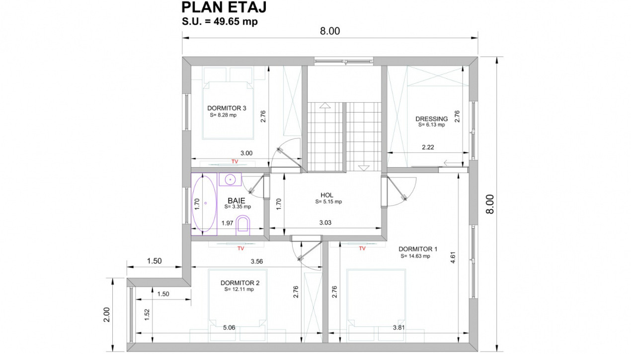 Duplex de vanzare cu 4 camere, Parter + 1 Etaj - Giarmata 5, foxfort.ro