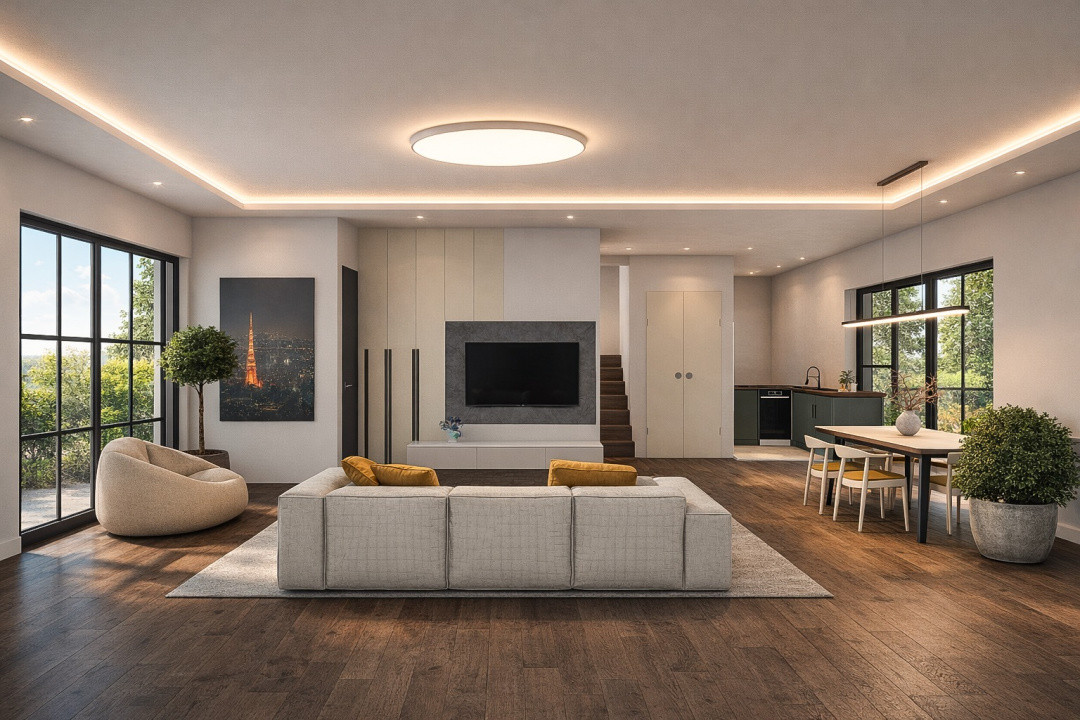 Duplex de vanzare cu 4 camere, Parter + 1 Etaj - Giarmata 12, foxfort.ro