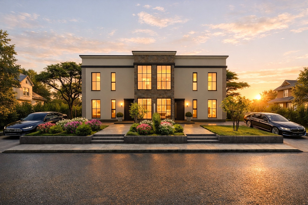 Duplex de vanzare cu 4 camere, Parter + 1 Etaj - Giarmata 19, foxfort.ro