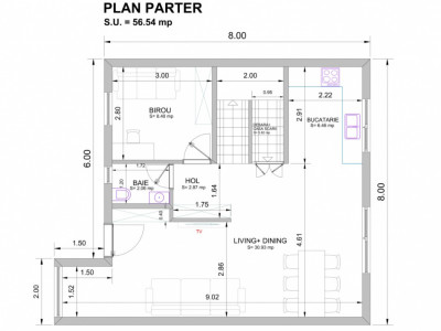 Duplex de vanzare cu 4 camere, Parter + 1 Etaj - Giarmata imagine mica 4, foxfort.ro