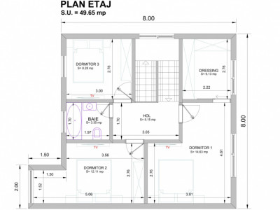 Duplex de vanzare cu 4 camere, Parter + 1 Etaj - Giarmata imagine mica 5, foxfort.ro