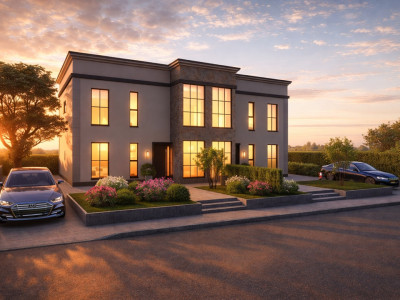 Duplex de vanzare cu 4 camere, Parter + 1 Etaj - Giarmata imagine mica 20, foxfort.ro