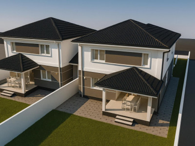 Duplex cu 5 camere, despartit prin camera tehnica - 365 mp teren imagine mica 3, foxfort.ro